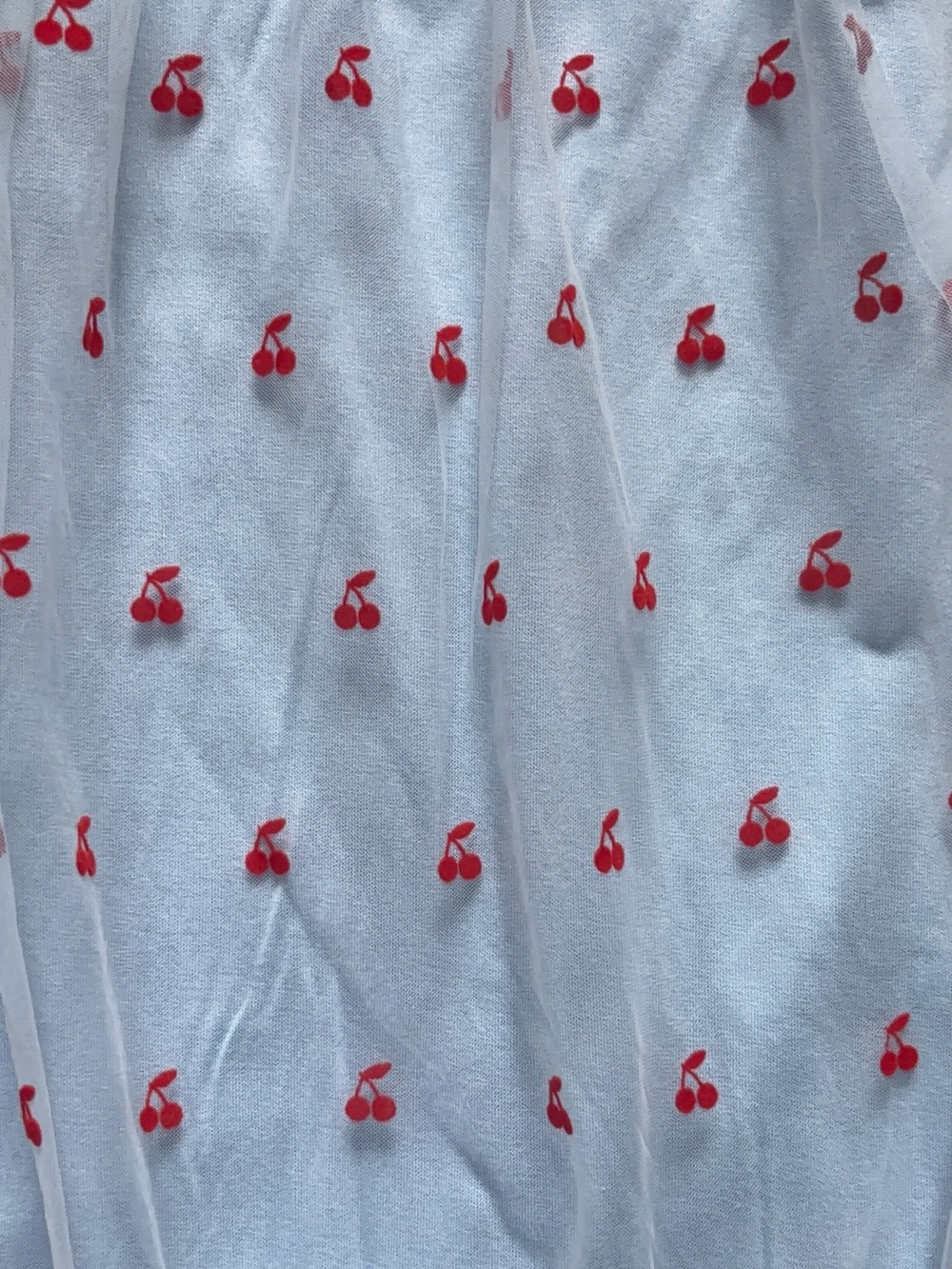 Rockets of Awesome Cherry Tulle Dress for Girls Sz 12 - Picture 8 of 9